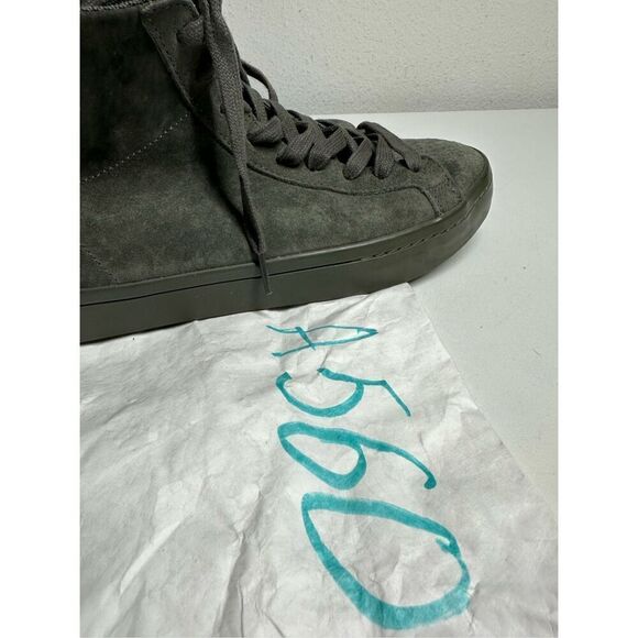 Rare  Rare ADIDAS ORIGINALS High-Top Sneakers Courtvantage Mid Gray Men’s Sz 8,5 main image 5